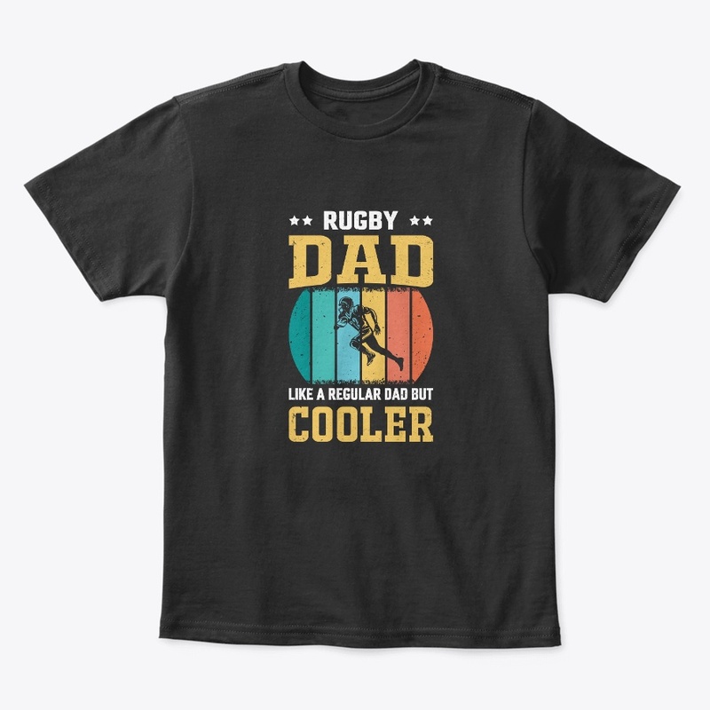 Rugby Dad Like A Regular Dad Vintage Tee