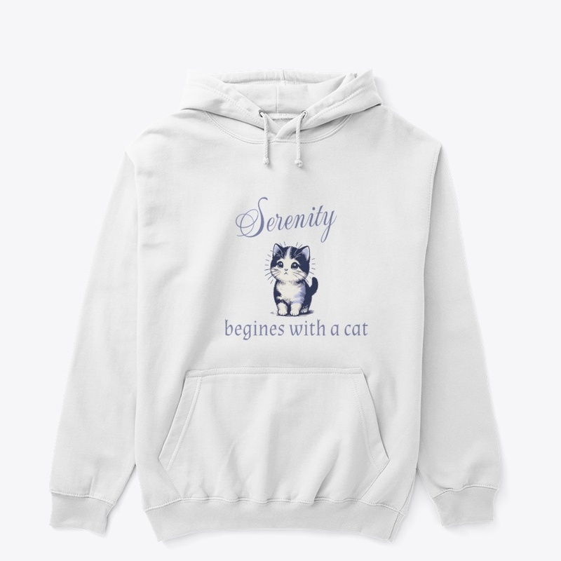Serenity Begins With a Cute Cat 🐾