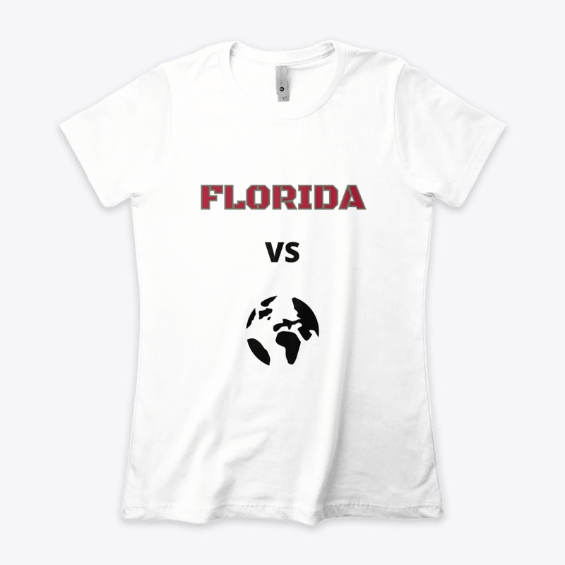 FLORIDA VS THE WORLD  T SHIRT