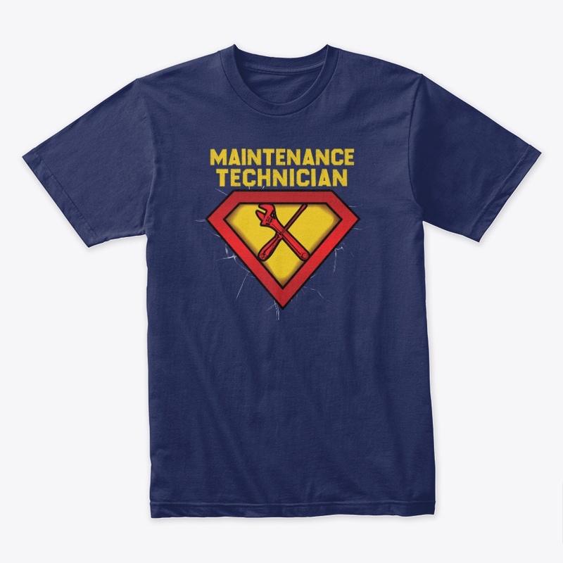 Superhero Maintenance Technician Shirt