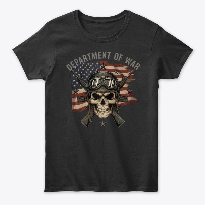 Department of War – Skull & Flag W
