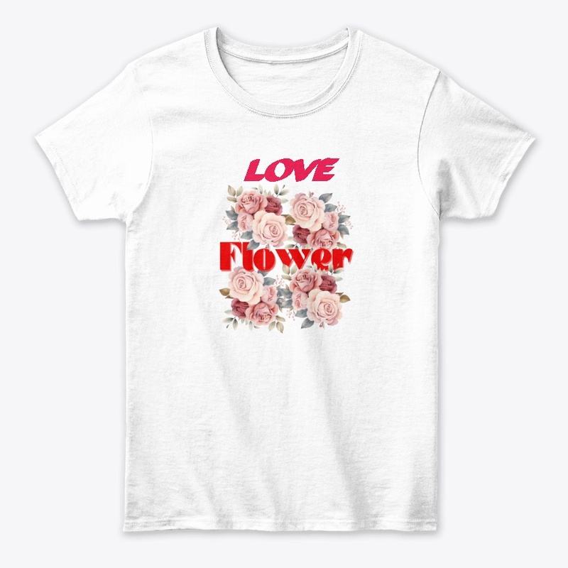 LOVE FLOWER TSHART