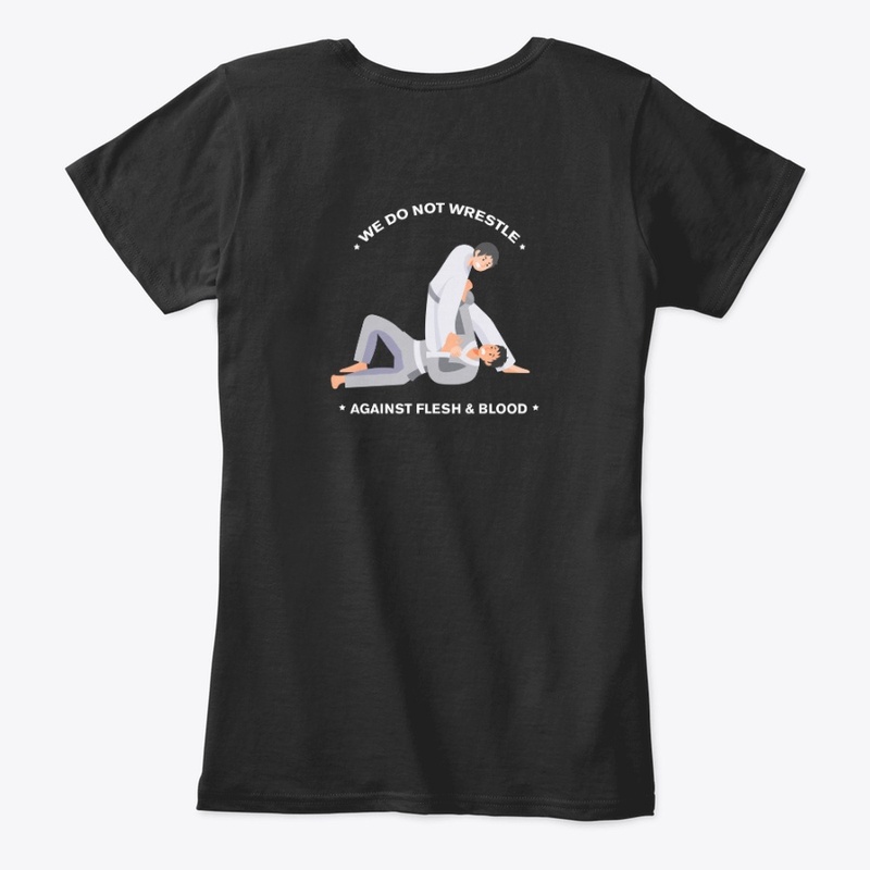 We do not wrestle against flesh & blood