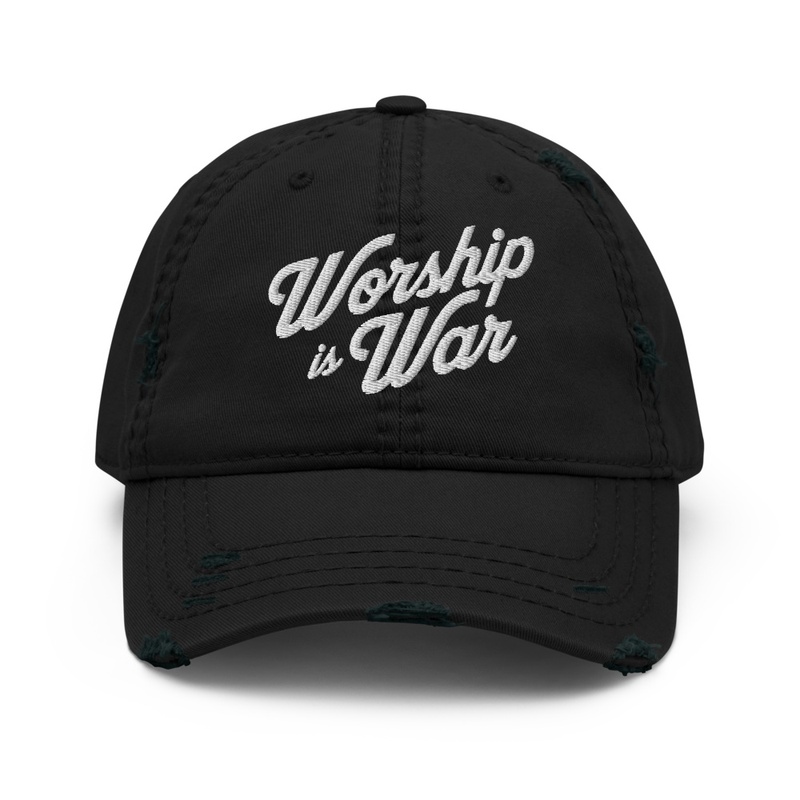 Worship is war hat