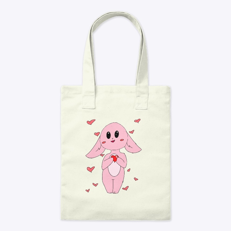 In love Bunny with Hearts