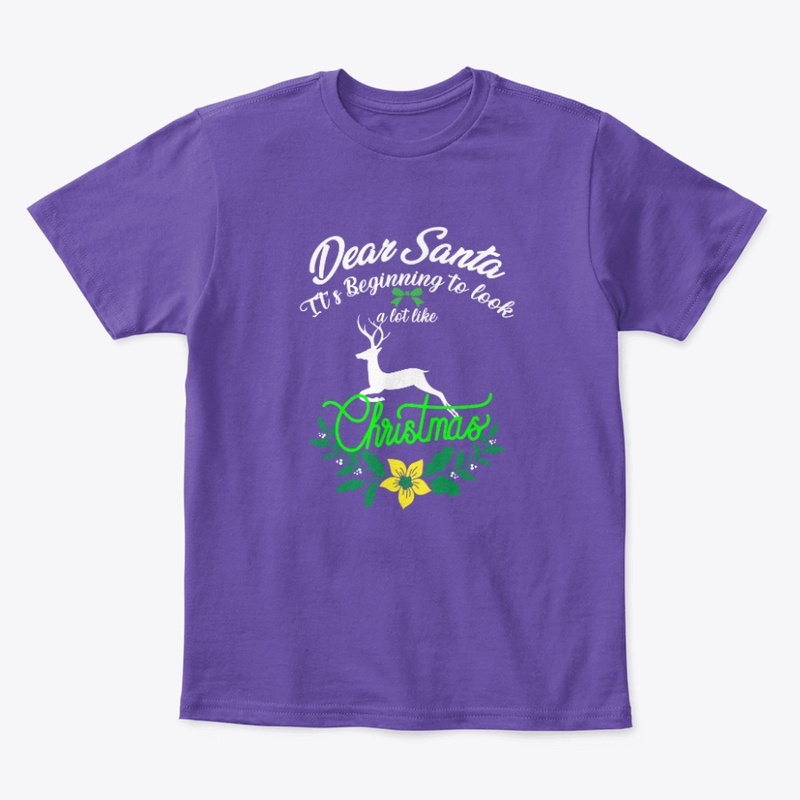 Dear Santa Christmas Apparel