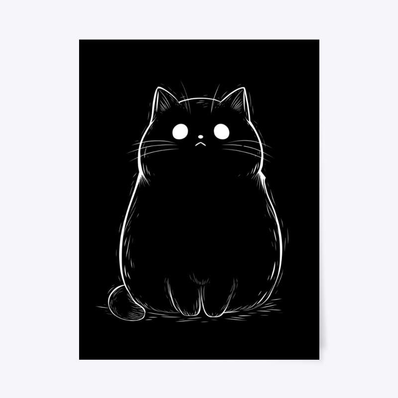Moon-Cheek Cat