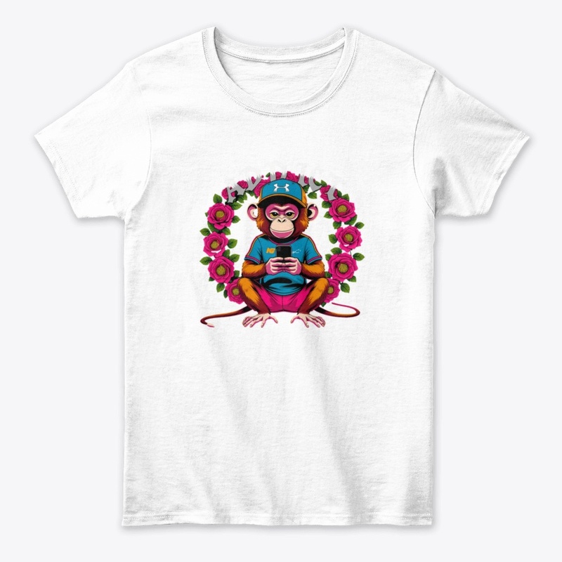 Monkey Addict – Funny Tech Obsession 