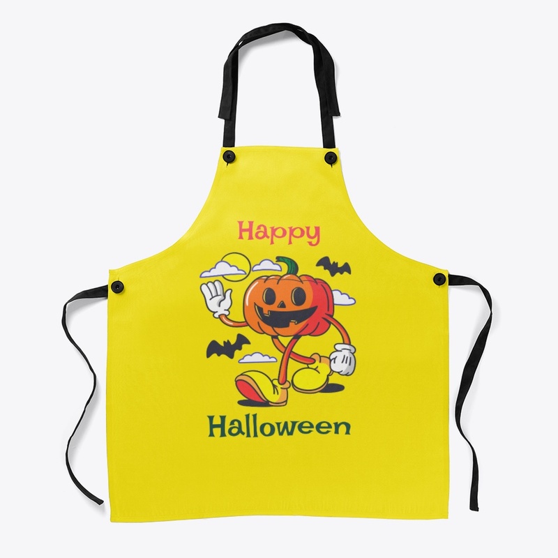 Orange pumpkin - Happy Halloween Design