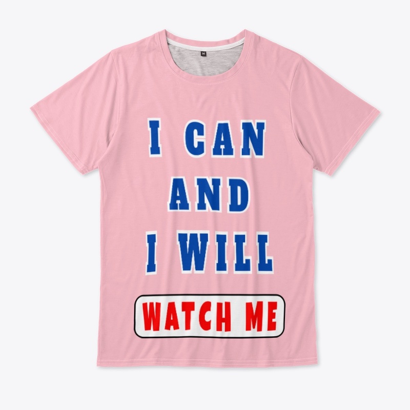 I can and I will