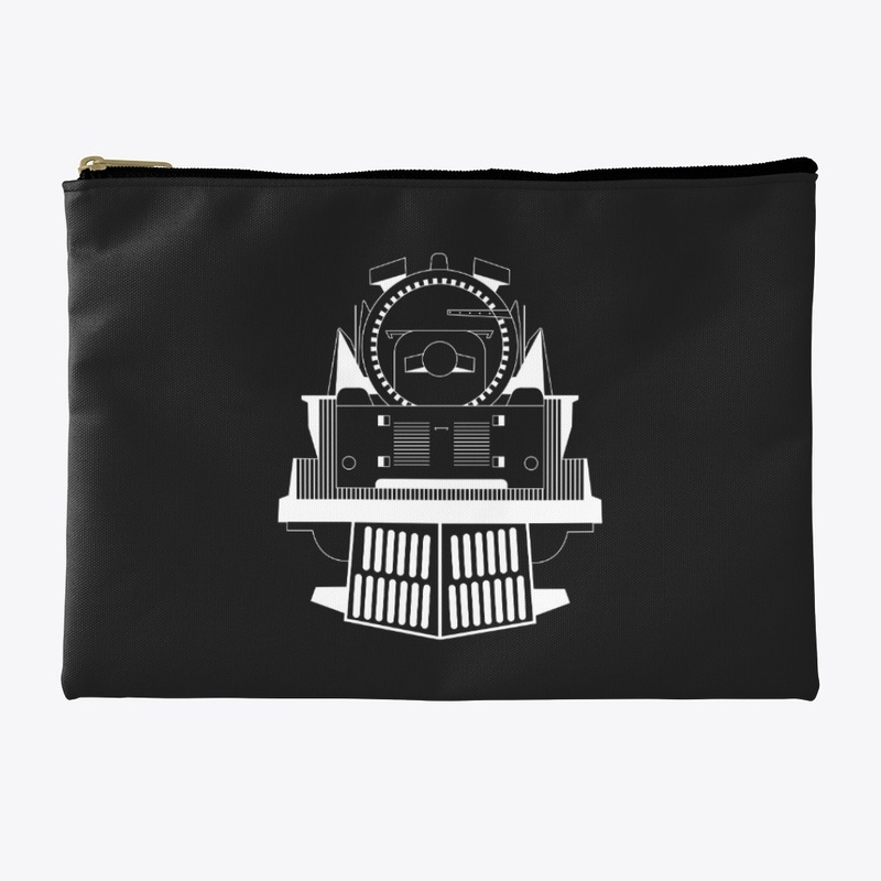 Union Pacific Big Boy, White on Black