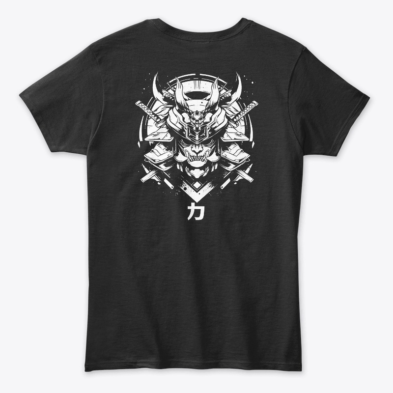 Japanese Samurai Armor Mask Mempo V1BW