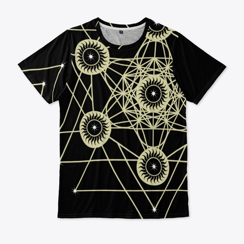 Sacred Geometry Metatron's Cube T-shirt