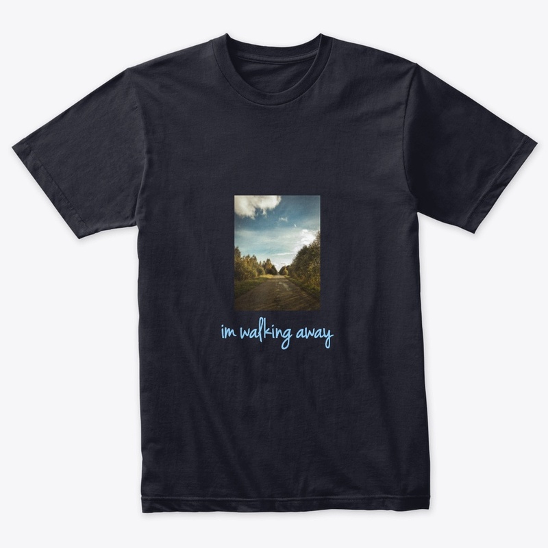 im walking away bag