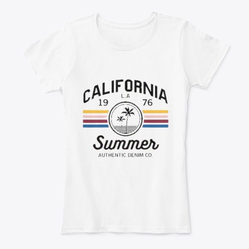California Summer Authentic Denim Shirt