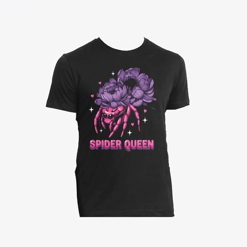 Kawaii Spider Queen Pastel Goth Art