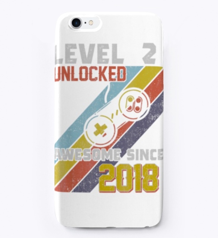 2nd Birthday Level 2 Born In 2018 Gift