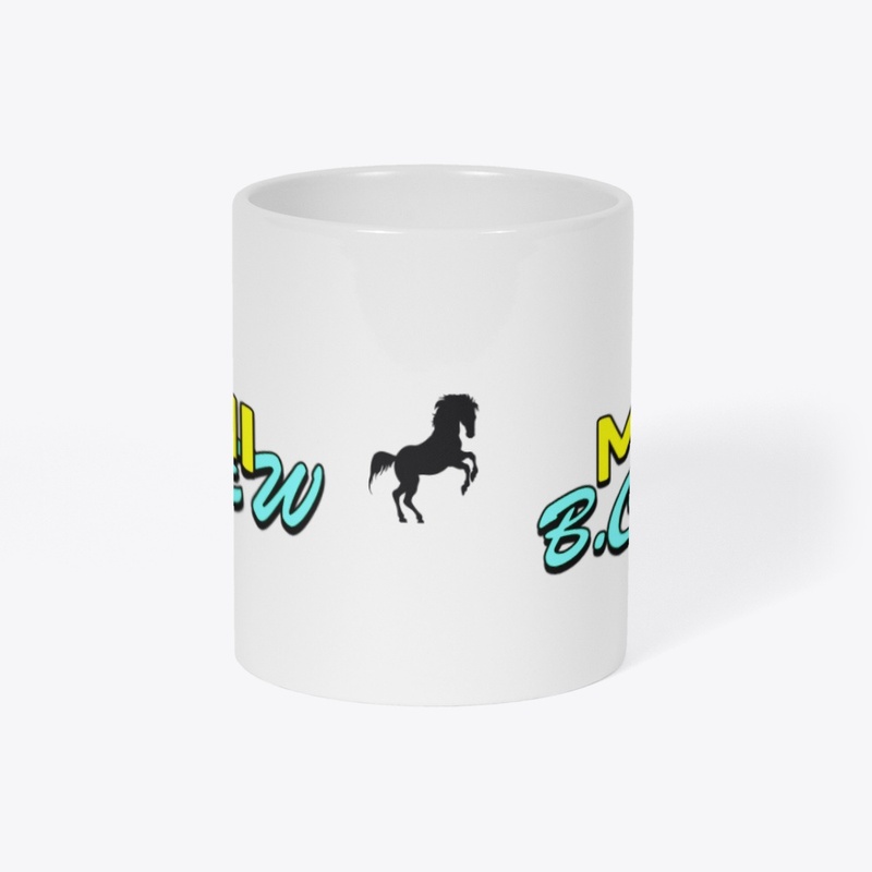 B.Crew White Miami Mug