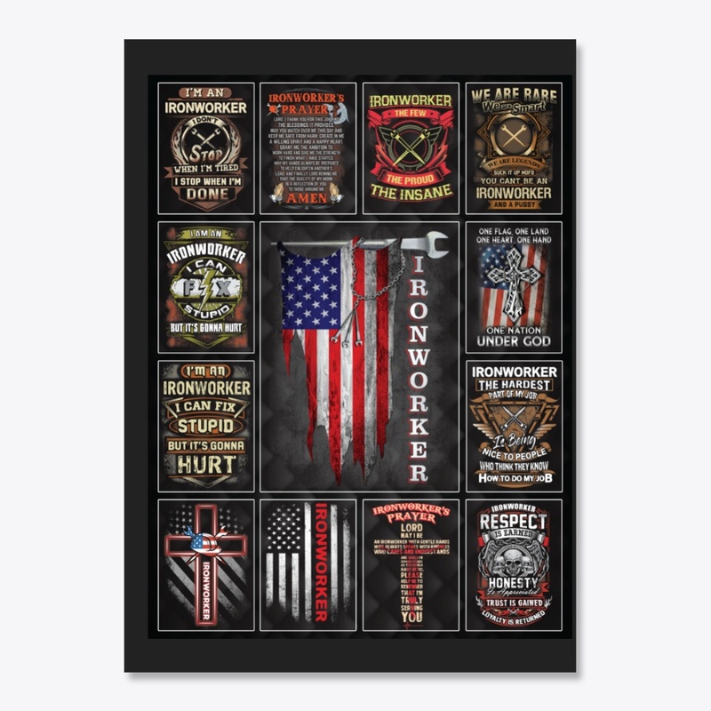 Awesome Ironworker Collage Product