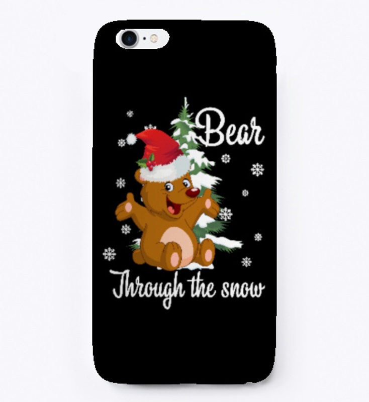 Bear Through The Snow Christmas Shirt