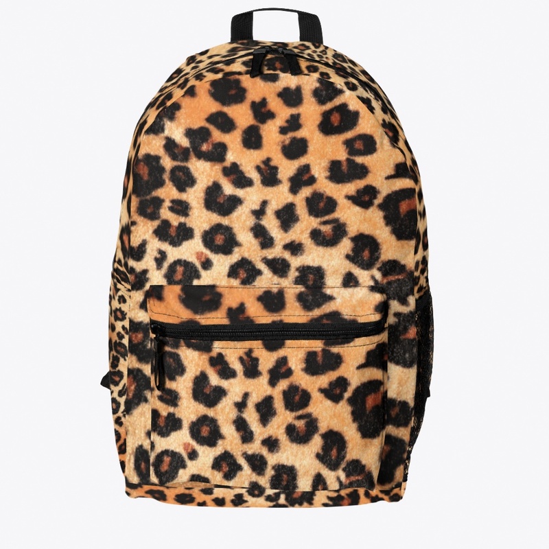 Leopard print bag