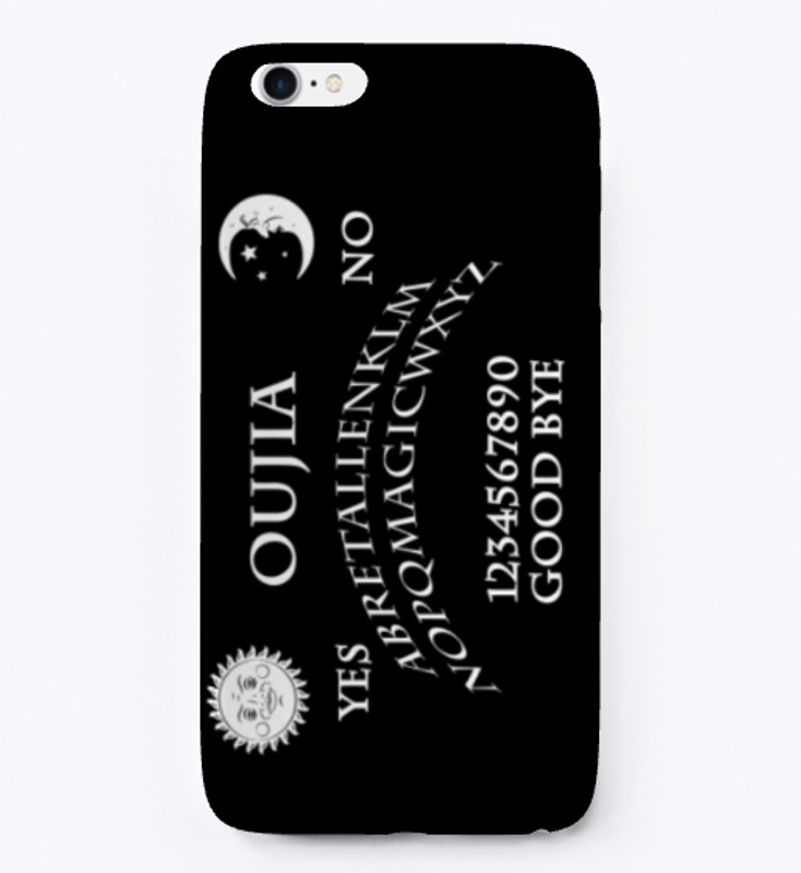 Oujia iPhone case White text