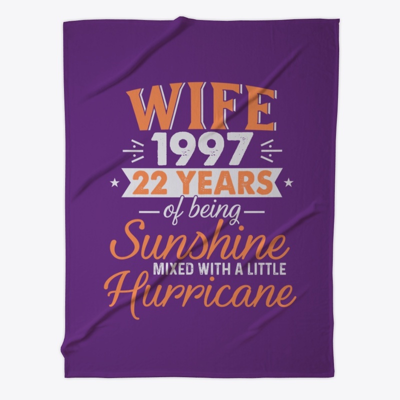 Wife Since 1997, 22 Years Wedding Gifts
