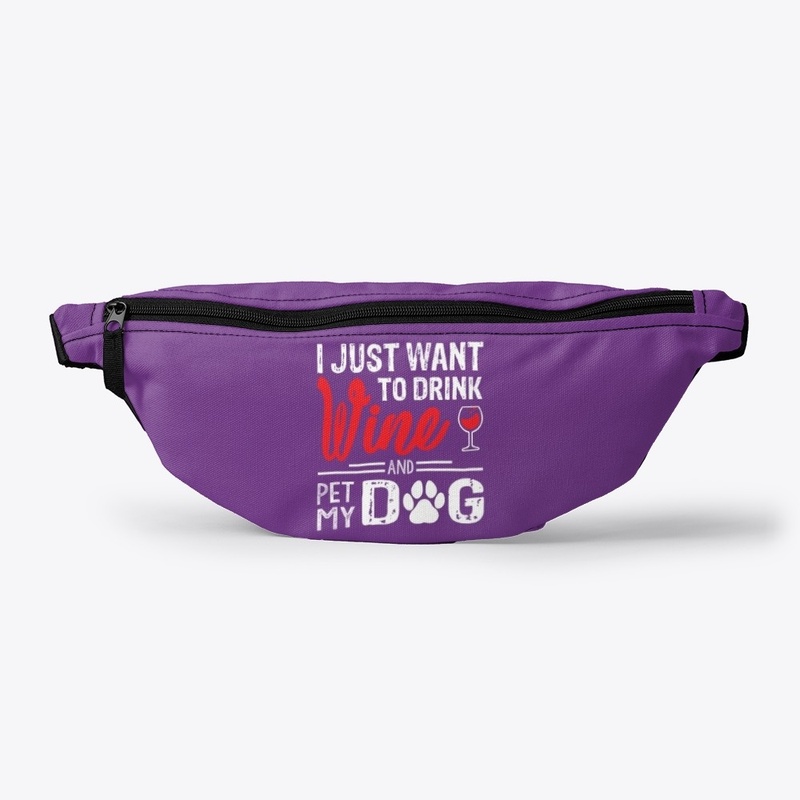 I want to pet my dog and drink wine