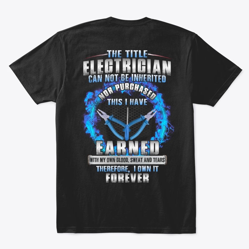 Forever an Electrician Shirt