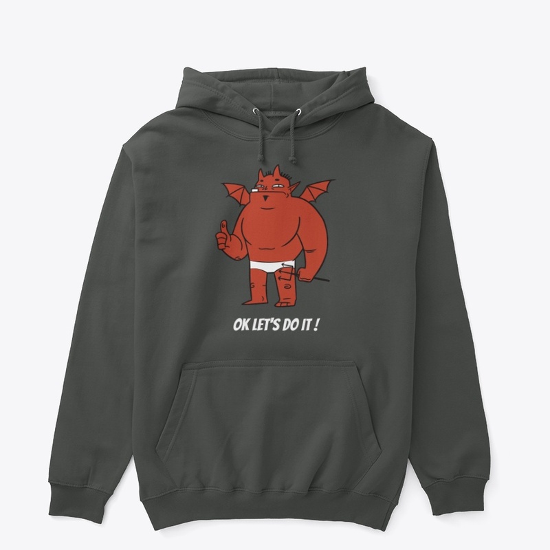 Fashionable tee and hoodie