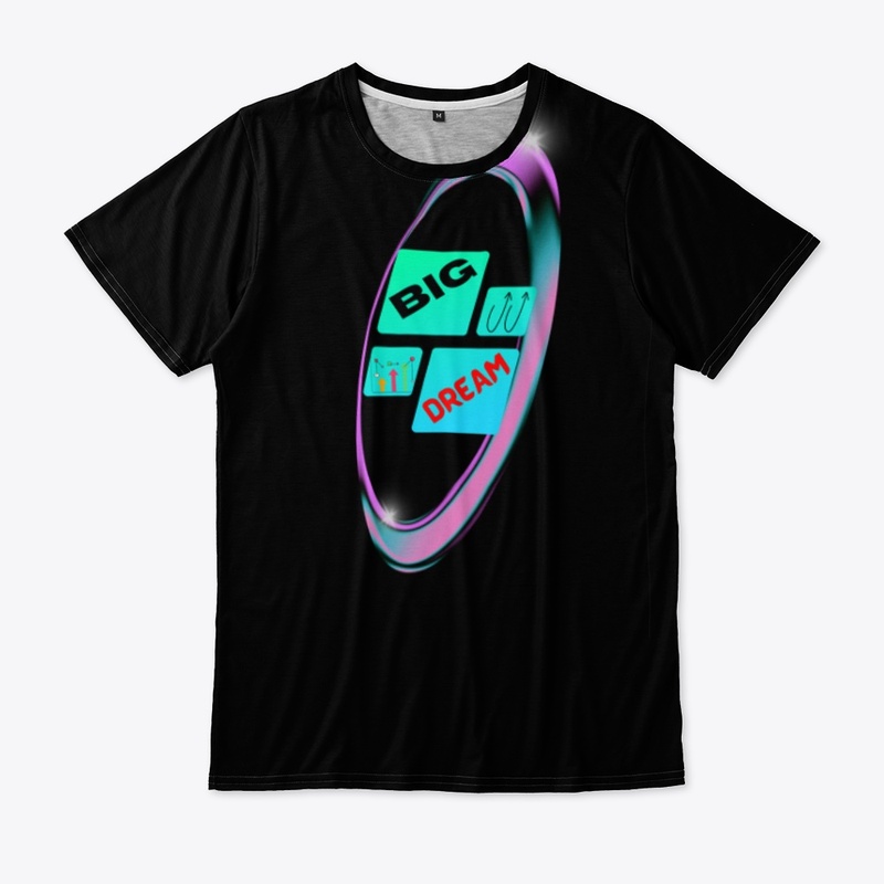 Big Dream Comfortable coffee T-shirts