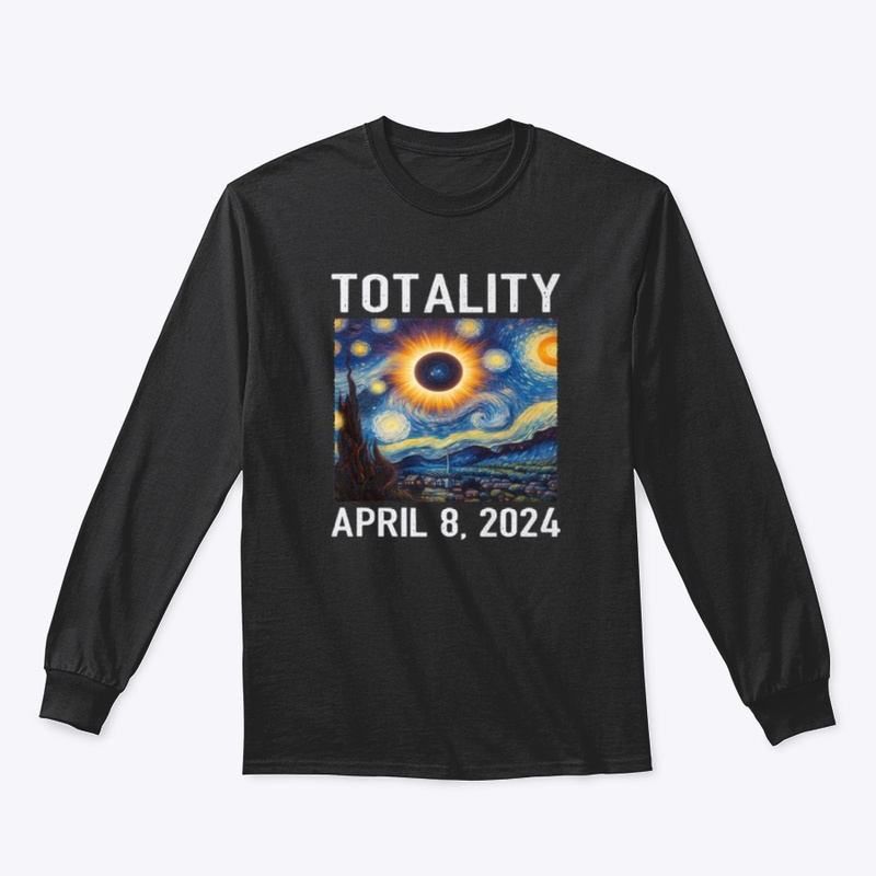 Art 2024 Totality April 8 Solar Eclipse