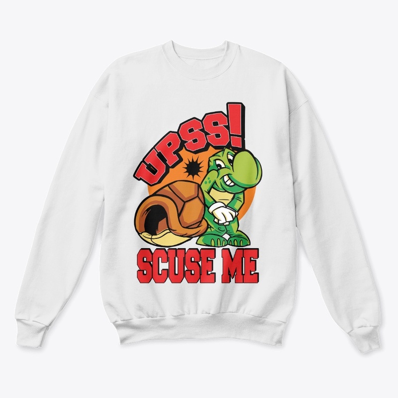 Scuse Me White T-Shirt