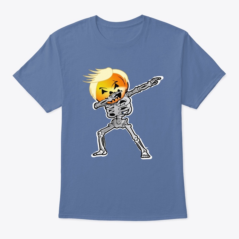 Dabbing Trumpkin Halloween costume tee