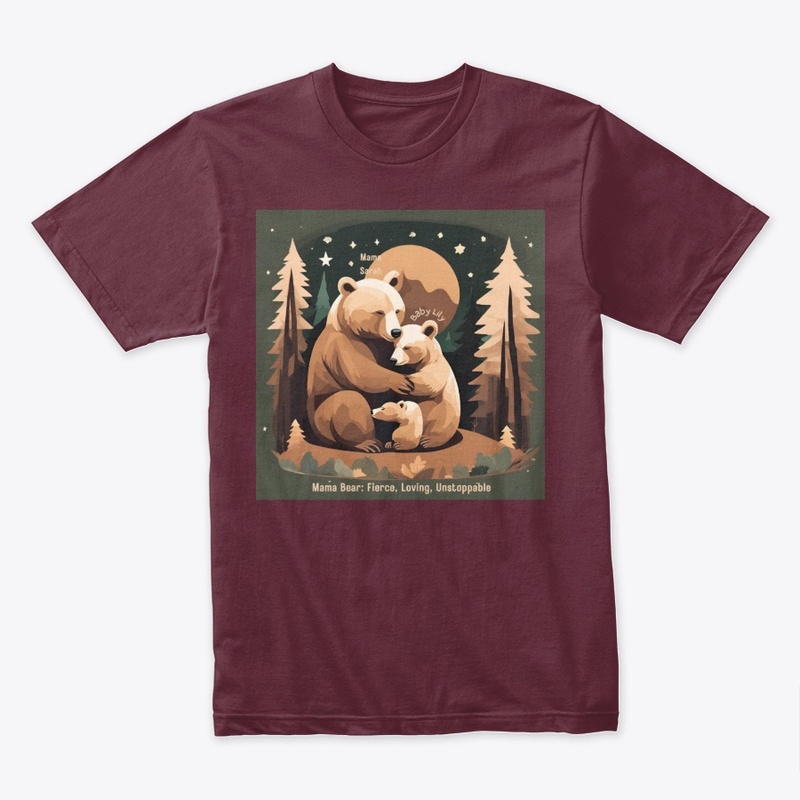 Mama Bear & Baby Cub Matching Tees