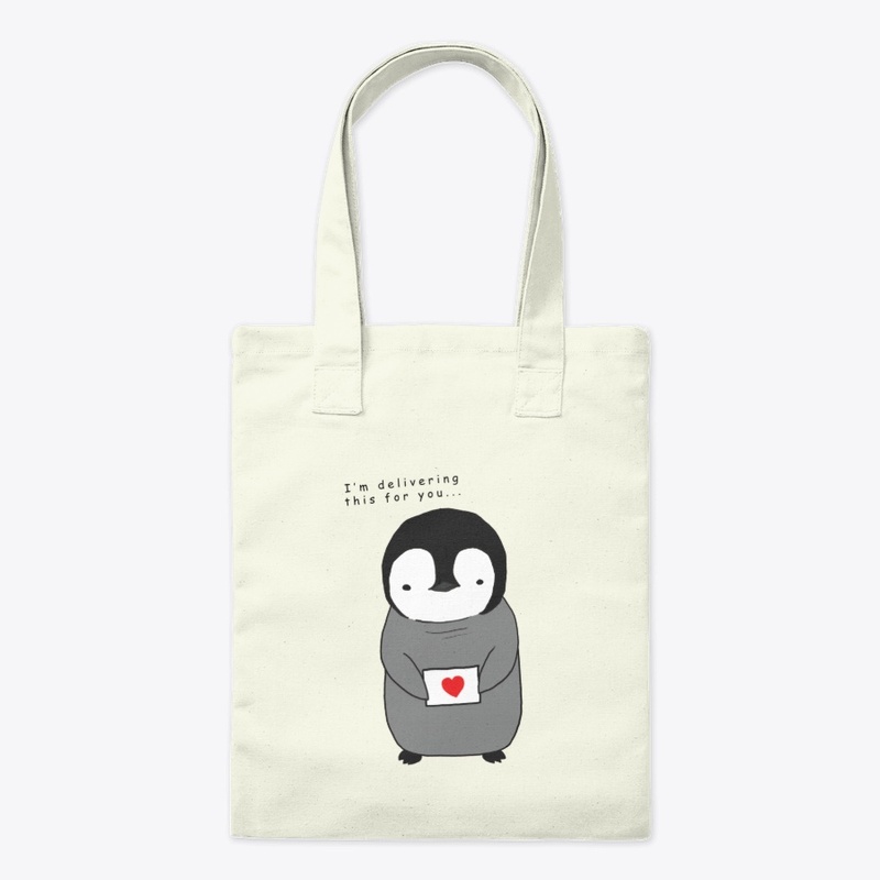 Love Letter - Cute Baby Penguin Design
