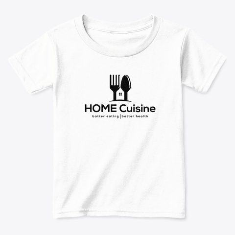 Home Kitchen White  T-Shirt Front