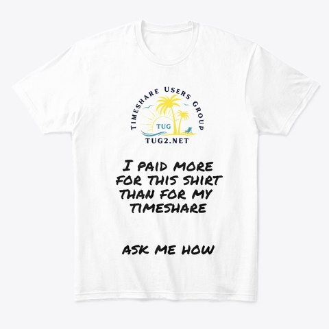Paidmore Tug Mantra! White T-Shirt Front