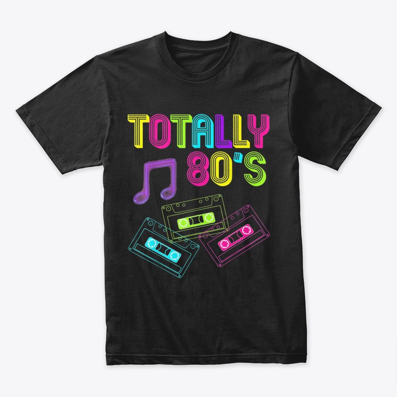 Totally 80S Tee Cassette Tape