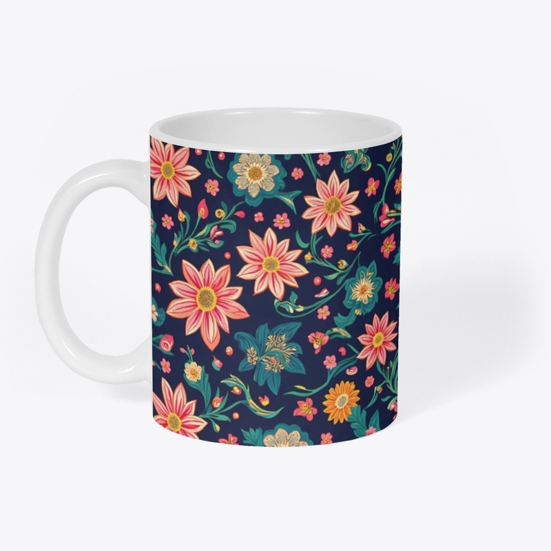 Floral Kitchen Coffee