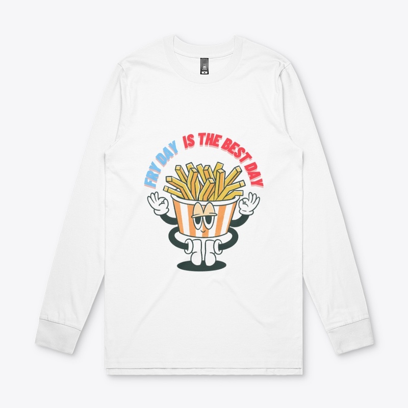 Funny French Fries  comfort T-shirts 
