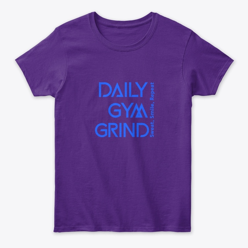 Daily gym grind sweat smile repeat