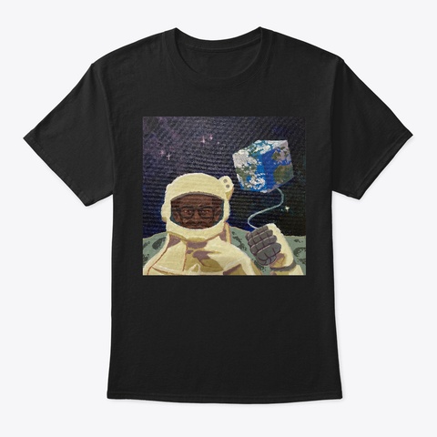 Fine Art Album Cover Black T-Shirt Front