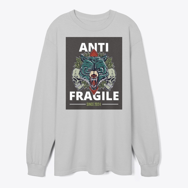 Anti fragile t-shirt design 