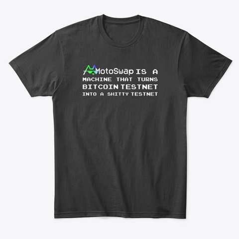 Shutty Black T-Shirt Front