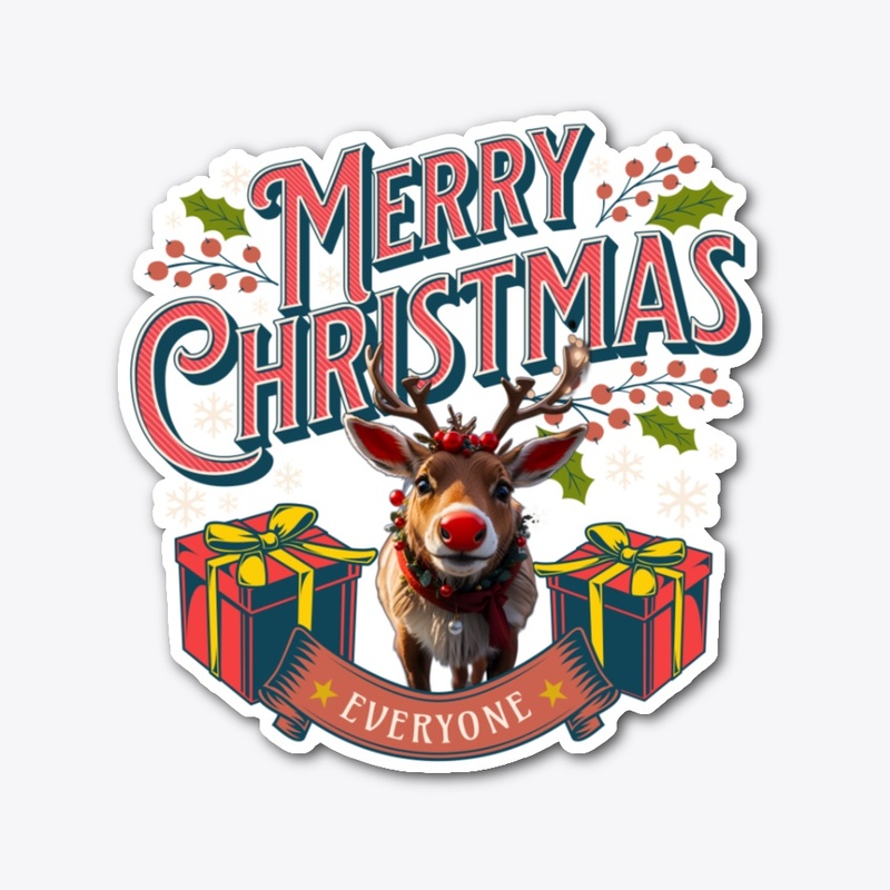Rudolf Christmas Greeting