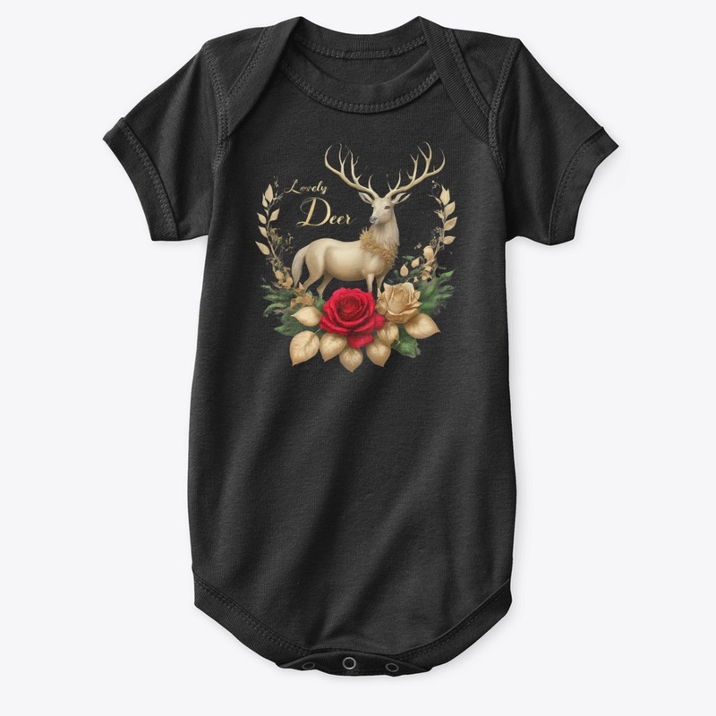 Lovely Deer on Kids wear