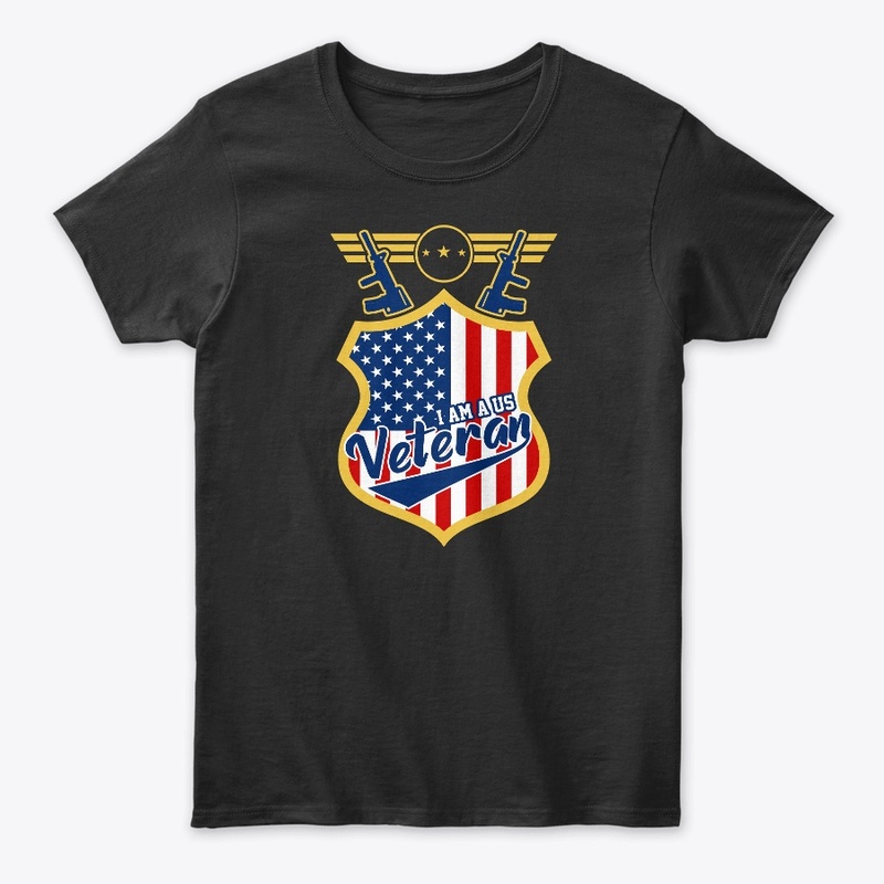 I am a US Veteran T Shirt Design