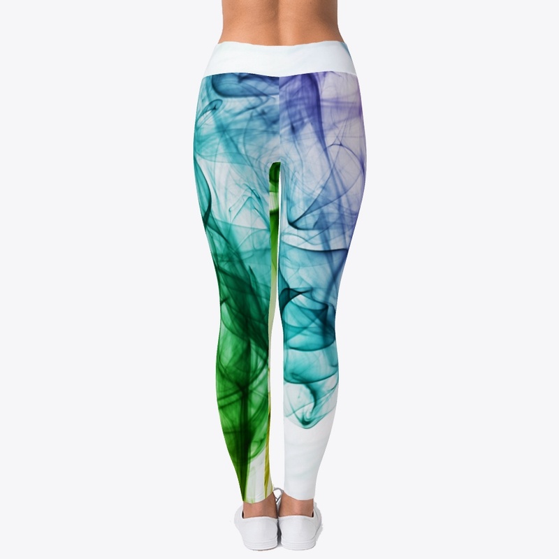 Colorful Smoke Tie Dye Design
