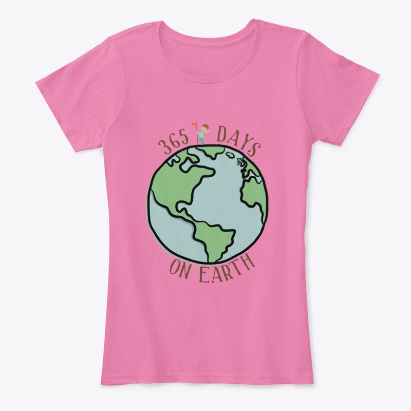 One Year Old 365 Days on Earth Tee